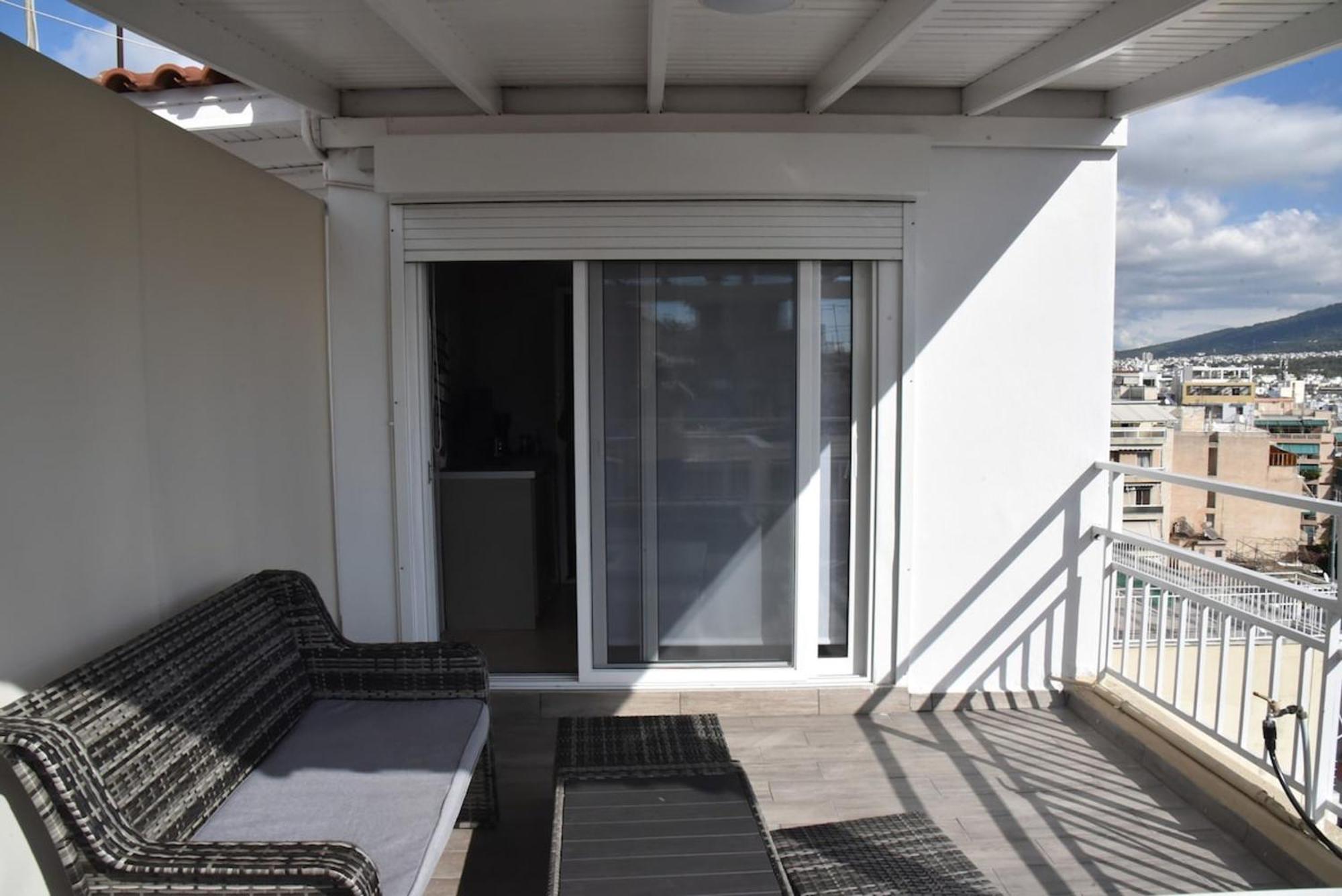 Tiny Rooftop Apartment أثينا المظهر الخارجي الصورة
