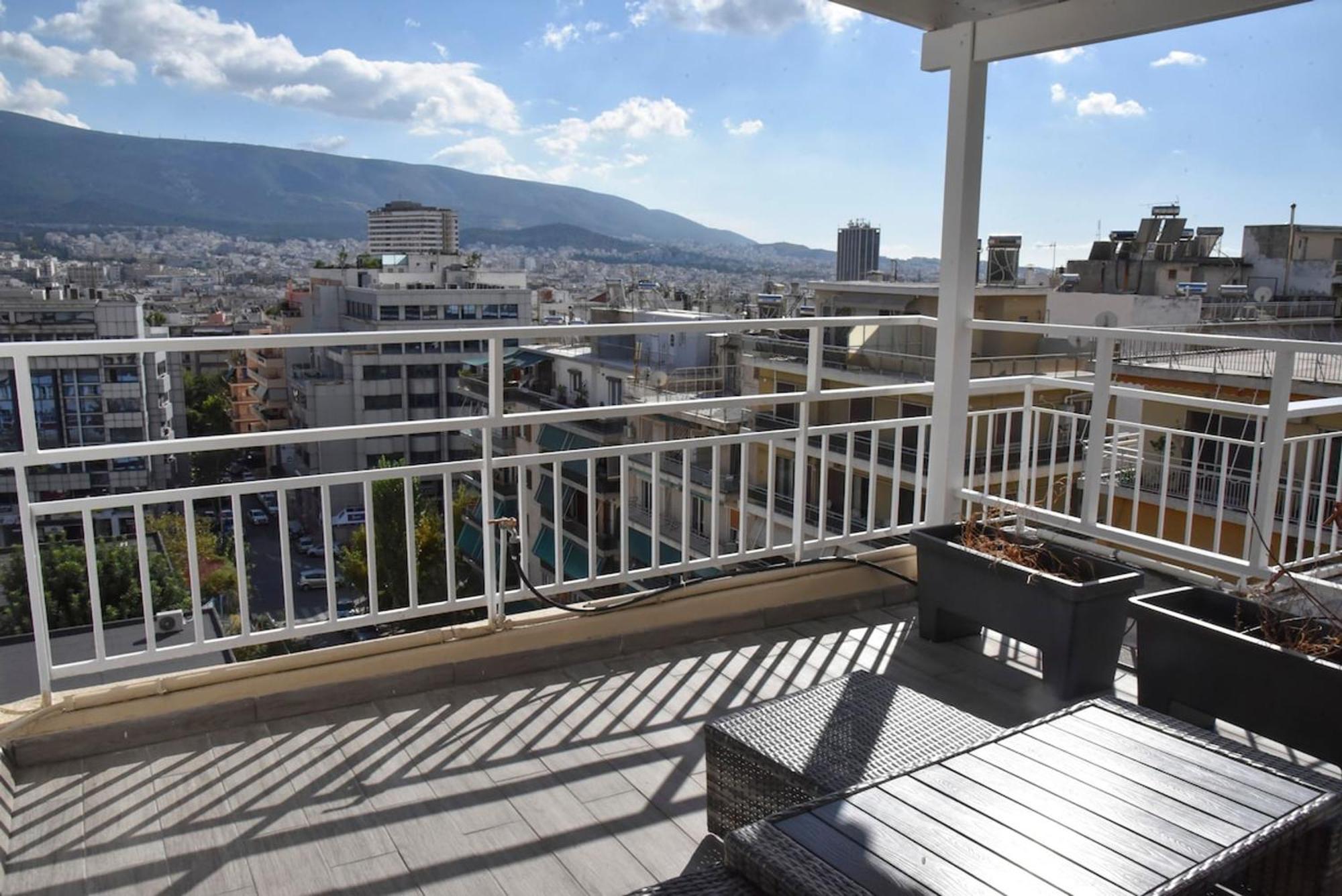 Tiny Rooftop Apartment أثينا المظهر الخارجي الصورة
