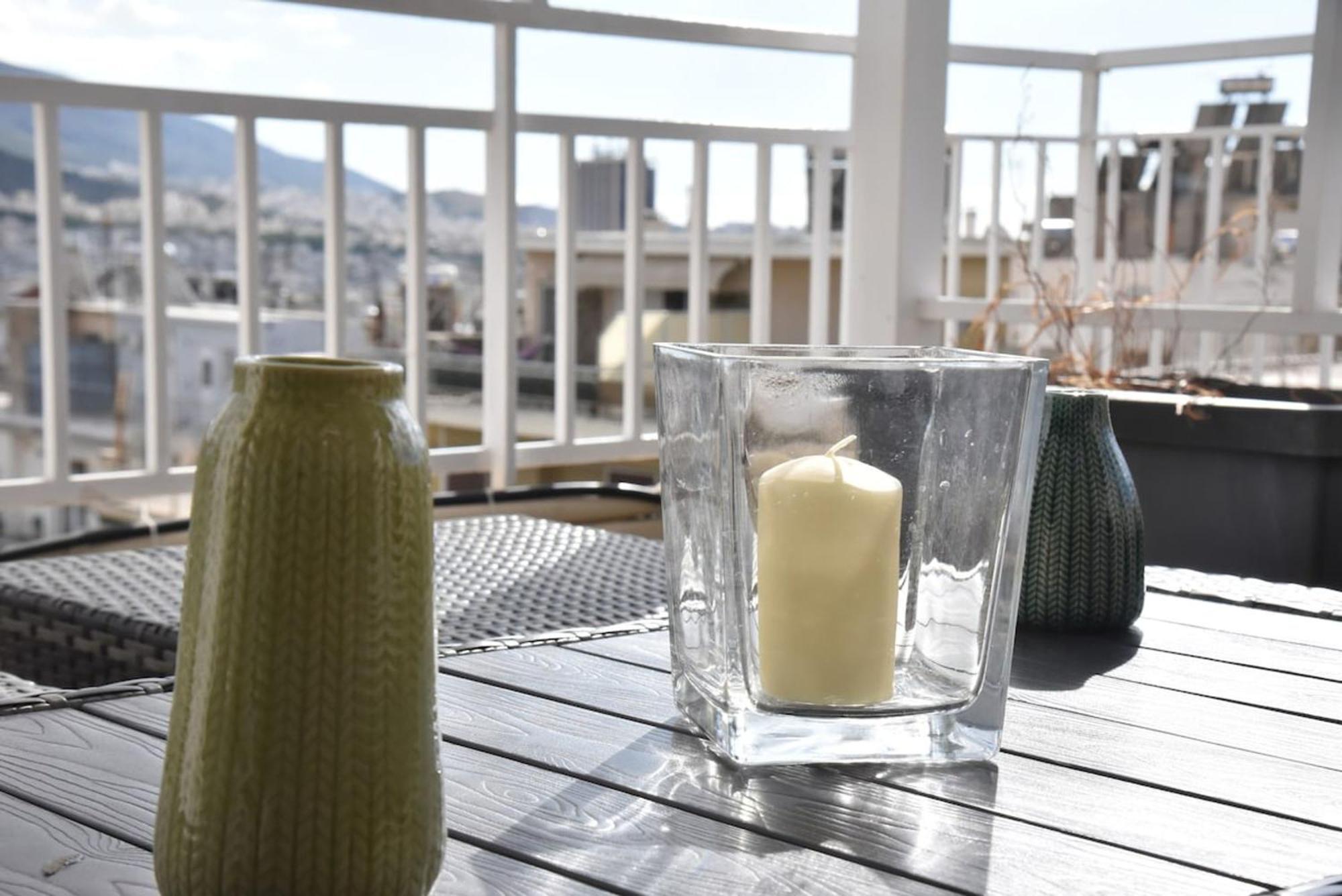 Tiny Rooftop Apartment أثينا المظهر الخارجي الصورة