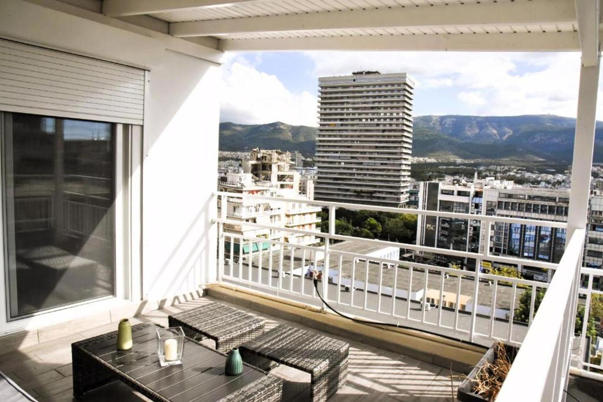 Tiny Rooftop Apartment أثينا المظهر الخارجي الصورة