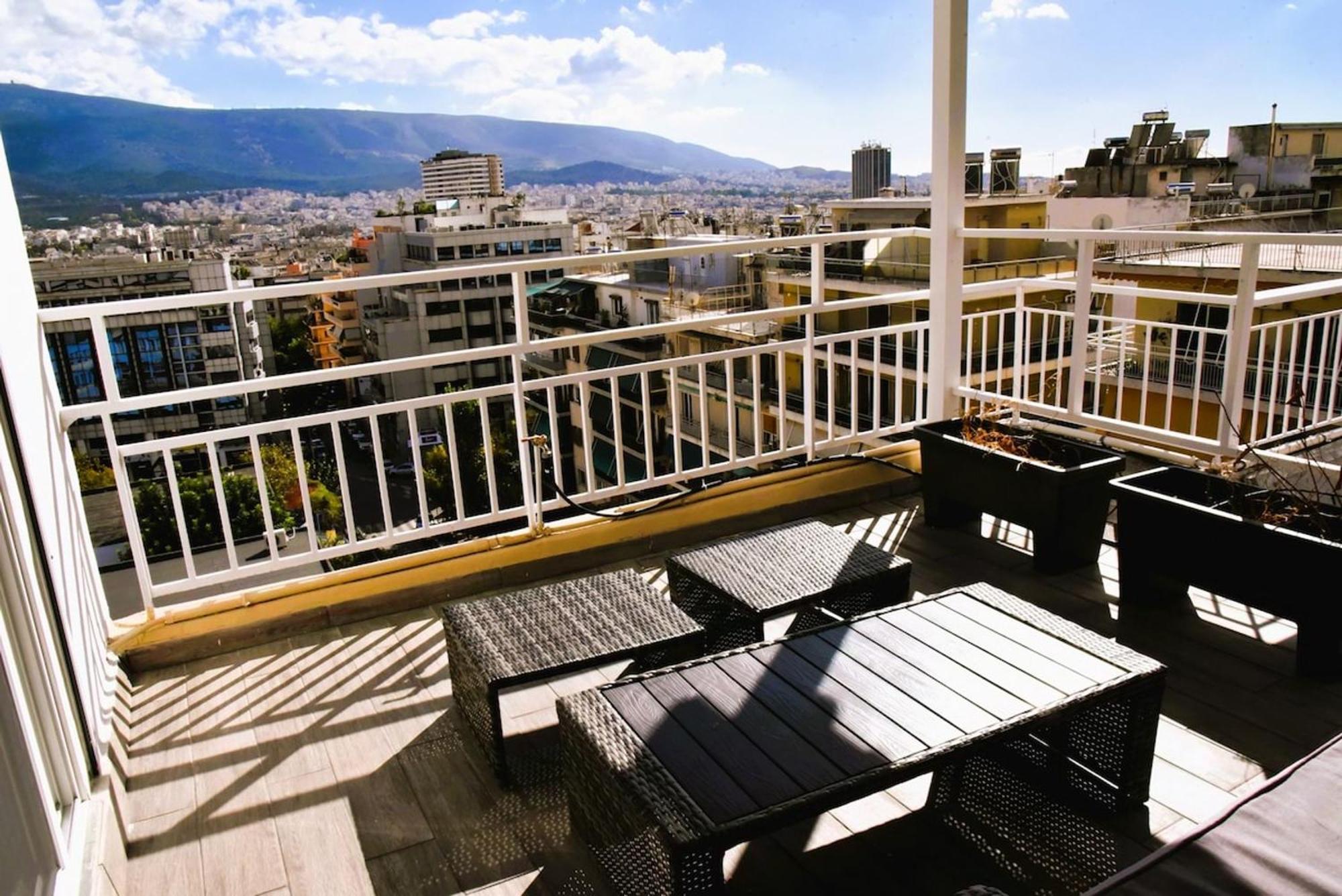 Tiny Rooftop Apartment أثينا المظهر الخارجي الصورة